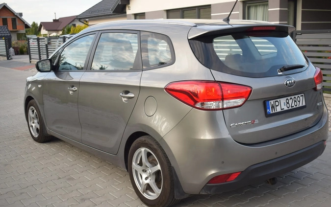 Kia Carens cena 36900 przebieg: 228000, rok produkcji 2014 z Płock małe 631